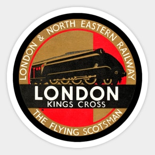 London Kings Cross Sticker